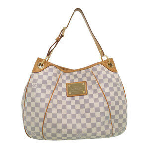 Louis Vuitton Damier Azur White Galliera Semi Shoulder Bag